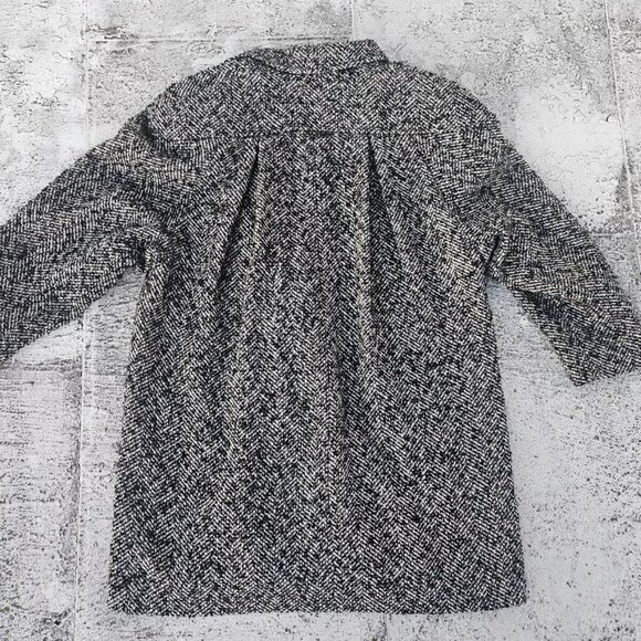 Studio C Women Long Coat Wool Blend Warm Winter Jacket Made in USA Size L - Picture 3 of 14